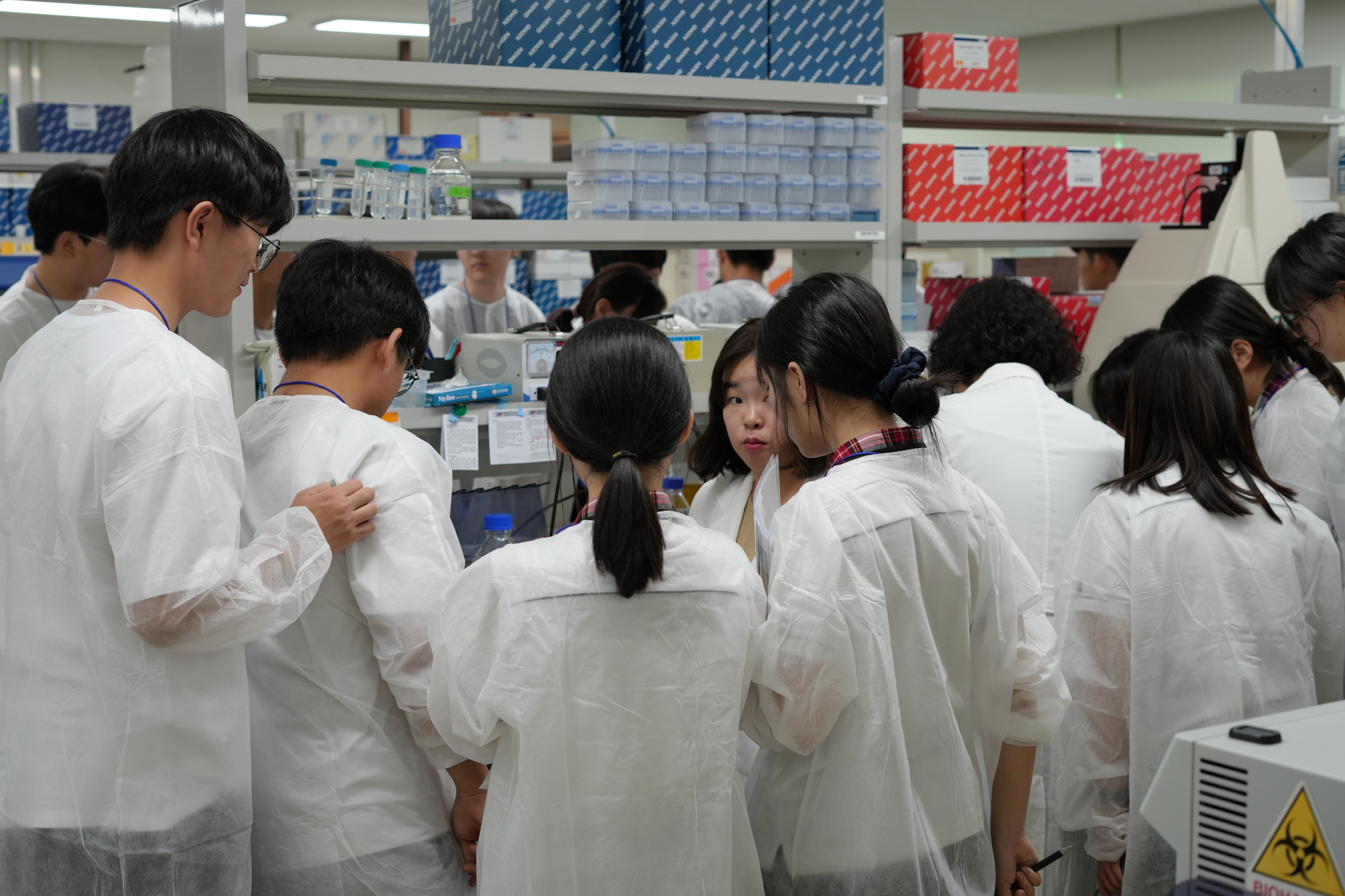 20250711(금) 서울대 시스템면역의학연구소 의과학캠프 실험 사진
